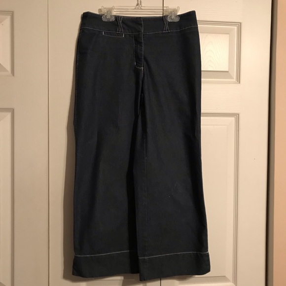 Anthropologie Pants - ANTHROPOLOGIE SITWELL Size 4 Wide Leg Crop Pants